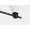 Nuvo Russel - 3 Light Vanity - Matte Black with Satin White Glass 60/8023 - alternate 2